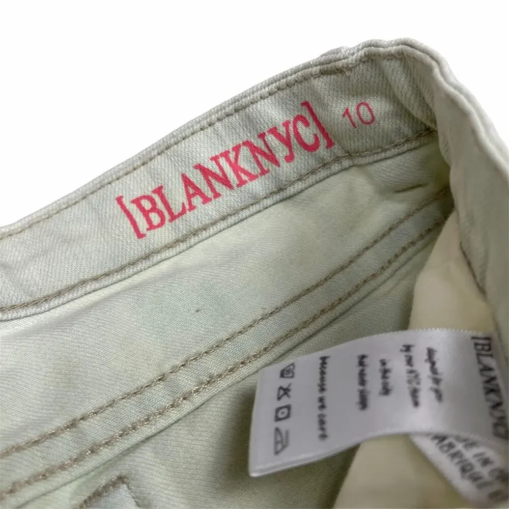 Blank NYC Skinny Jean with Embroidery Cutouts 10